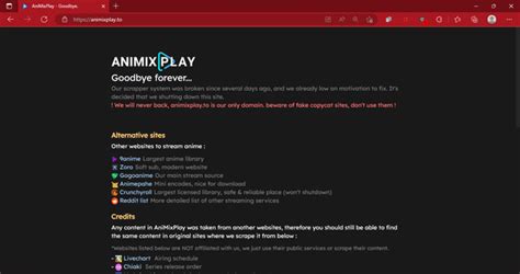 animix play|AniMixPlay Shutdown Megathread : r/StreamingAnime